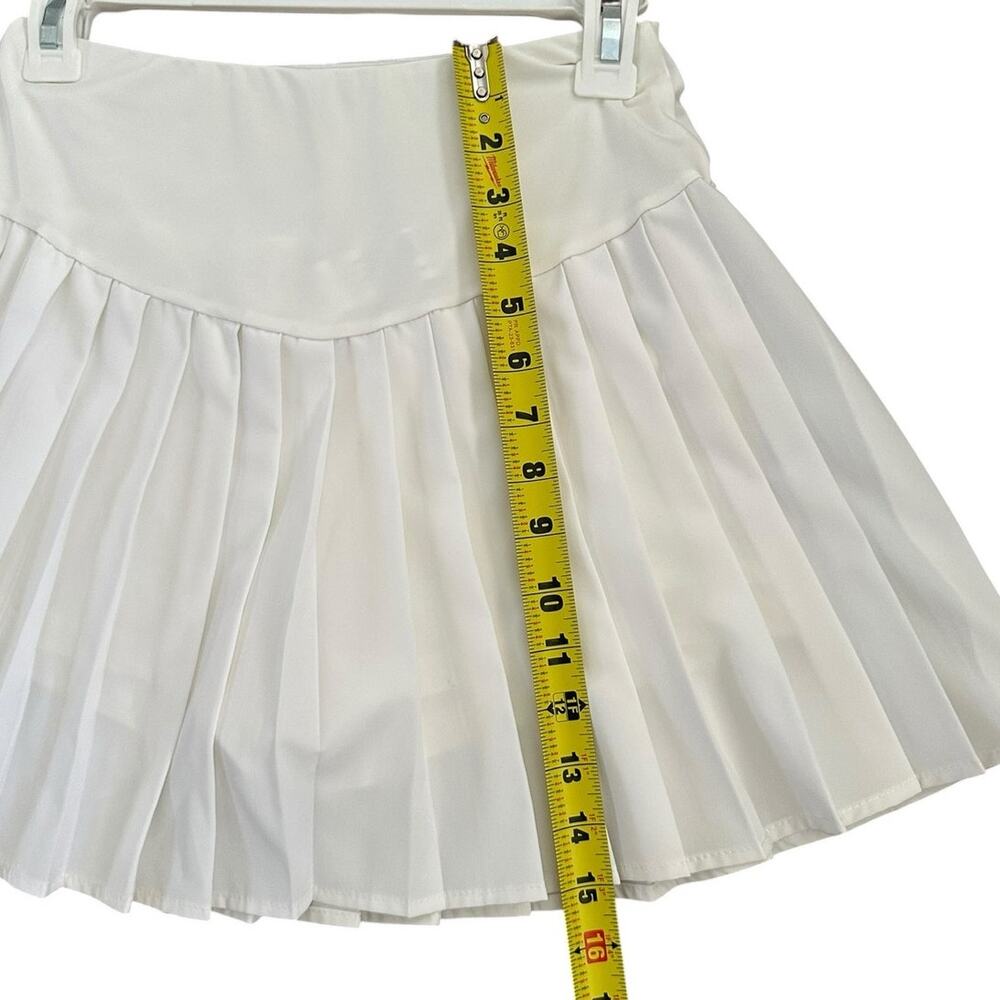 Forever 21 Active Pleated Skort white size medium - Picture 5 of 8